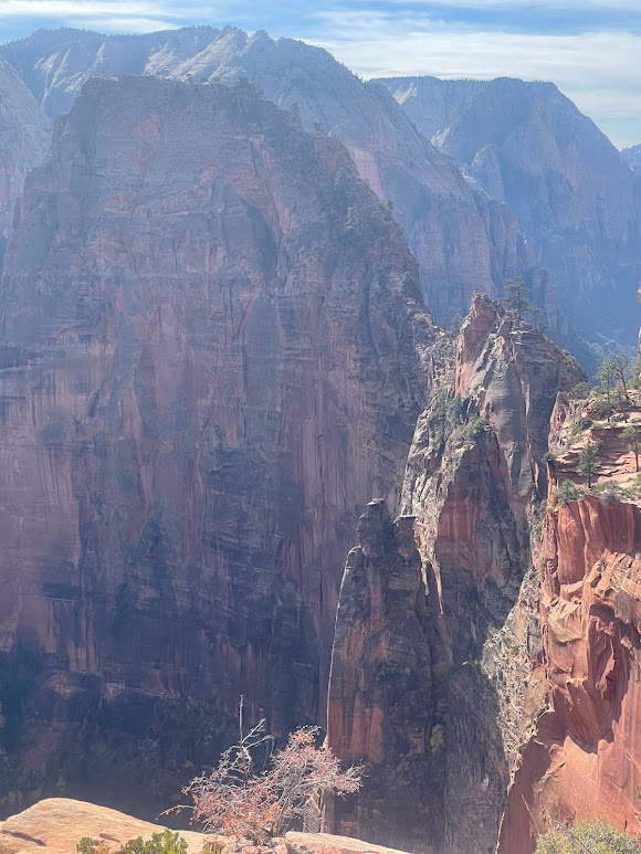 View of Angel's Landing in Zion National Park