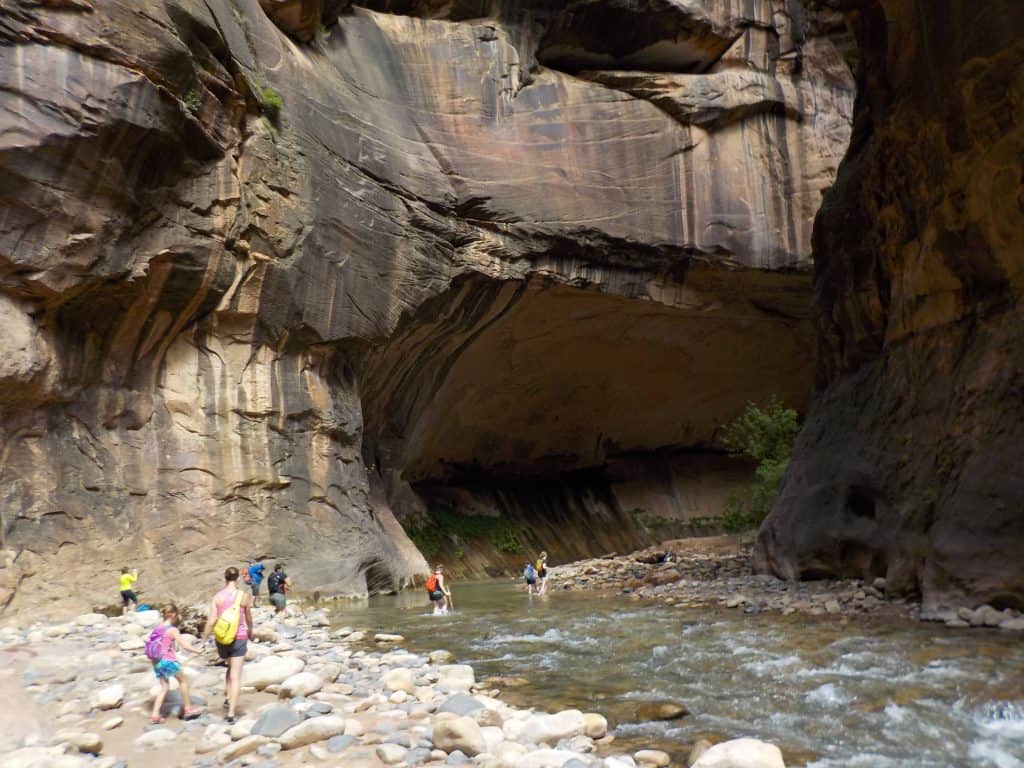 Hiking The Narrows in Zion National Park